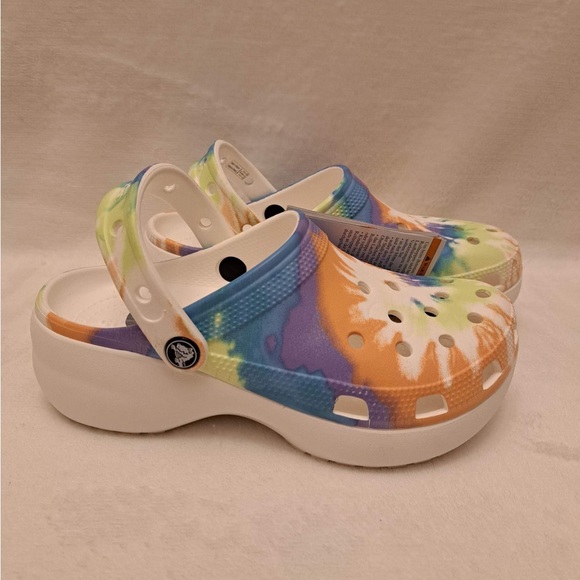 CROCS Shoes Classic Platform Tie Dye Croc Poshmark